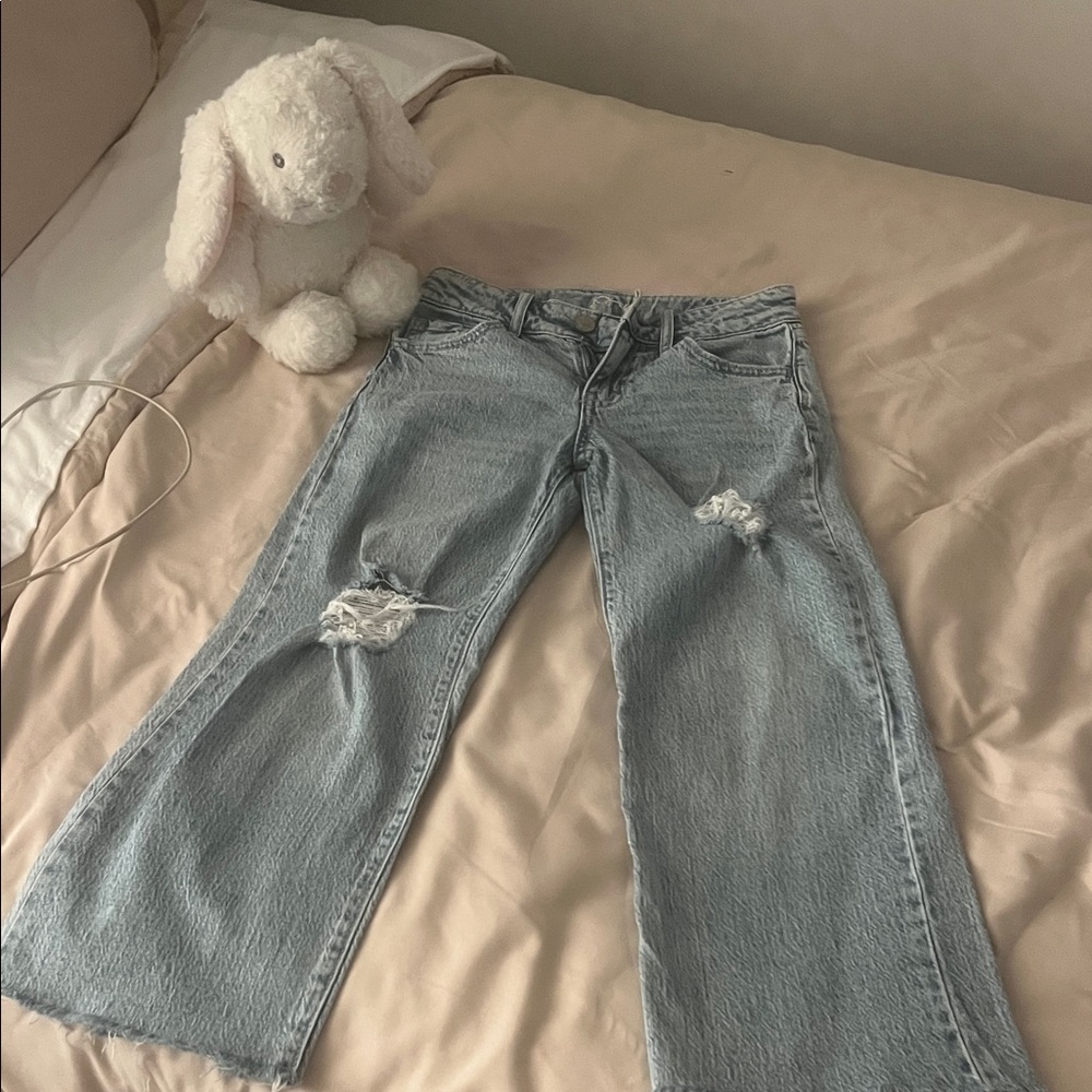 Art Class Light Gray Women's Flare Jeans